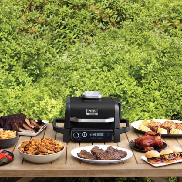 71ZVnLAlmbL._AC_SL1200_ Ninja OG705CO Outdoor Electric Grill and Smoker Review versatile 7-in-1 Cooking Gamechanger