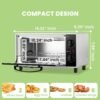Compact Toaster Oven Review COMFEE Small Countertop Model for Baking and Toasting