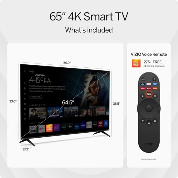 71j8ino45uL._AC_SL1500_ Vizio 65 Inch 4K HDR Smart TV review with Dolby Vision features