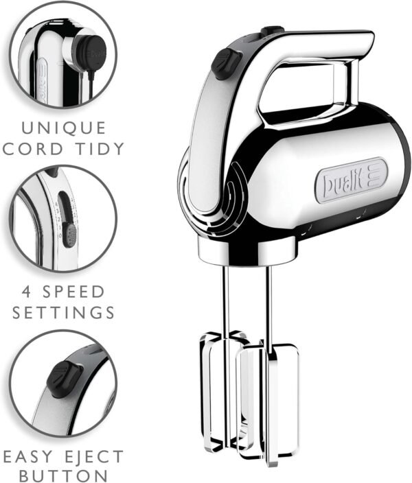 Dualit Hand Mixer review Powerful 400W motor and versatile baking attachments