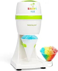 Review of Nostalgia Retro Shaved Ice Machine Perfect for Parties and Treats