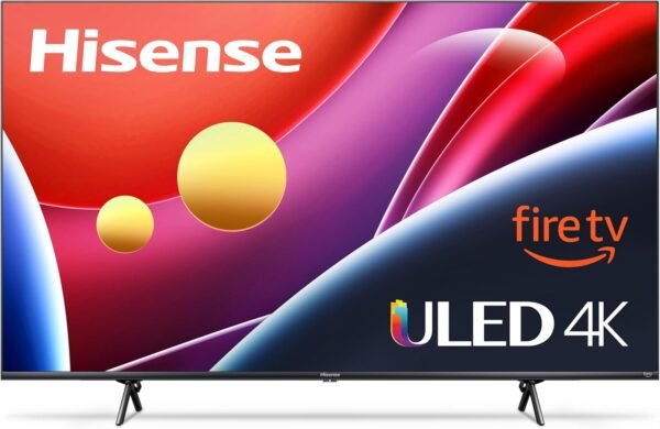 Hisense 75U6HF QLED 4K Smart Fire TV review vibrant colors and rich features