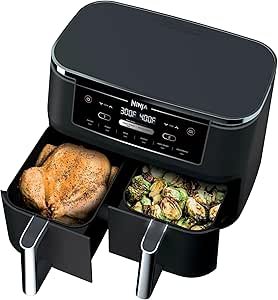 71r15oQewlL.__AC_SX300_SY300_QL70_ML2_ Ninja Foodi 10-qt DualZone Air Fryer Review Best for Versatile Cooking