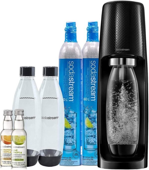 71rXC8Xt65L._AC_SL1500_ SodaStream Fizzi Sparkling Water Maker review compact design and quick carbonation