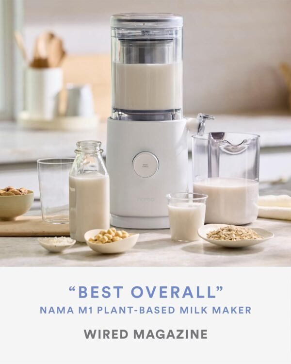 71uQX6rUdrL._AC_SL1500_ Review of the NAMA M1 Plant Milk Maker for Creamy Homemade Nut Milks
