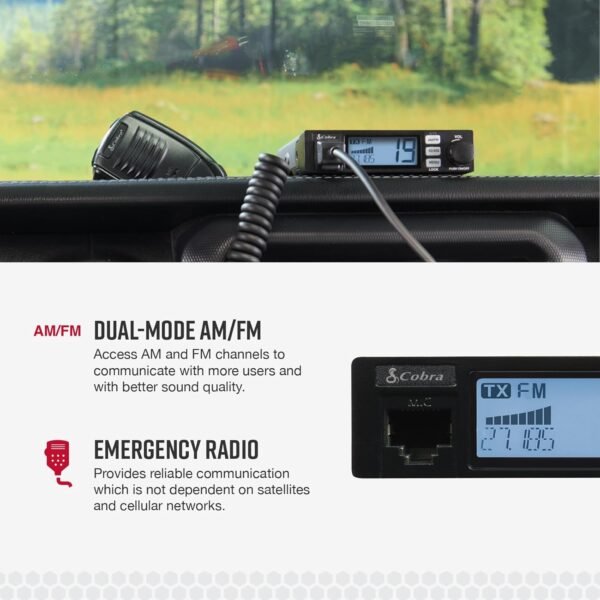 Review of Cobra 19 MINI CB Radio and HGA1500 Antenna for Clear Communication