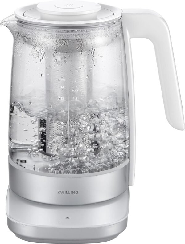 ZWILLING Enfinigy Electric Kettle Review 1.7L Glass Design with Tea Timer