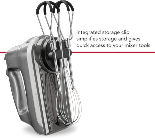 KitchenAid 6 Speed Hand Mixer KHM6118 review Flex Edge Beaters tested