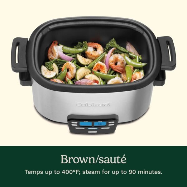 Cuisinart MSC-600 Multi-Cooker Review 2023 Best 6-Quart Slow Cooker and Steamer