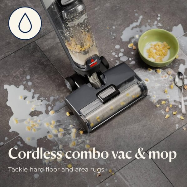 Bissell CrossWave OmniForce Cordless Multi-Surface Cleaner review tackling wet and dry messes