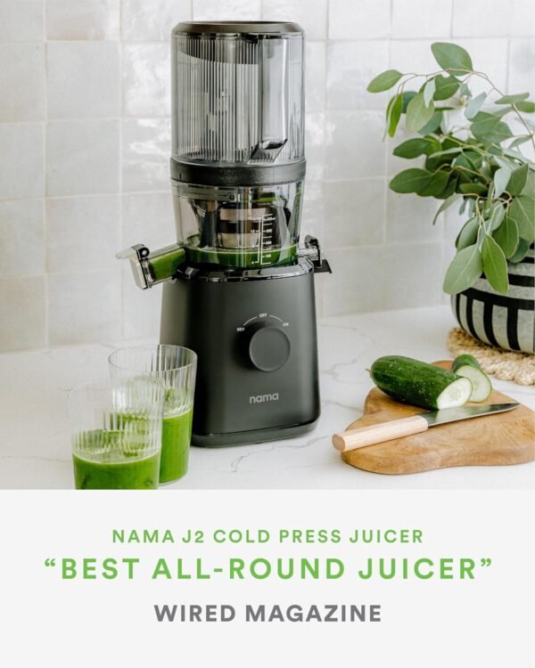 Nama J2 Cold Press Juicer review Hands-Free Efficiency and Maximum Juice Output