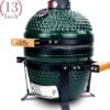 London Sunshine Ceramic Charcoal BBQ Kamado Griller review portable tabletop smoker insights