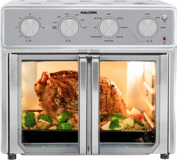 Kalorik MAXX Air Fryer Oven review 9-in-1 countertop powerhouse for versatile cooking