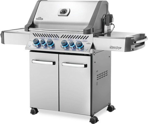 Napoleon Prestige 500 Propane Gas Grill review powerful burners and premium stainless steel design