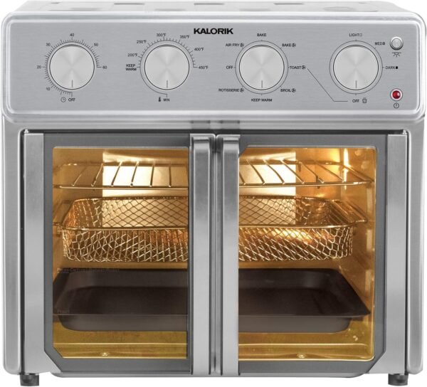 Kalorik MAXX Air Fryer Oven review 9-in-1 countertop powerhouse for versatile cooking