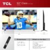 81gRnJOkPAL._AC_SL1500_ TCL 50-Inch 4K LED Smart TV Review Dolby Vision and Google TV Features