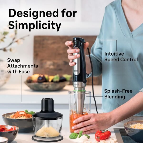 Braun MultiQuick 7 Hand Blender MQ7035 review Powerful 3-in-1 kitchen tool