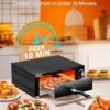 Review of PYY Electric Pizza Oven Countertop Cooker for Home and Commercial Use