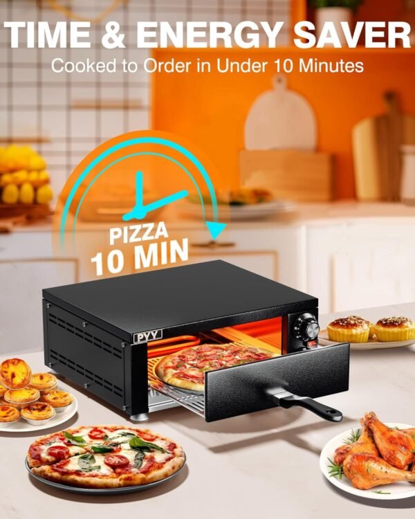 Review of PYY Electric Pizza Oven Countertop Cooker for Home and Commercial Use