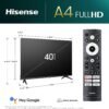 81u8SVbrxL._AC_SL1500_ Review of Hisense 40-Inch A4 Series Smart TV with FHD and Game Mode